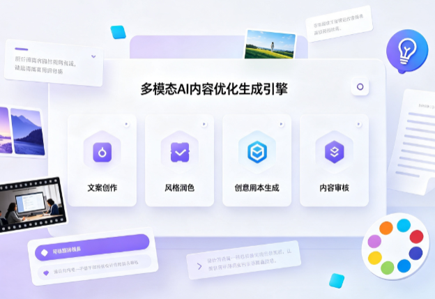 大同区AI智能内容优化创新 多模态生成技术丰富数字内容创作生态