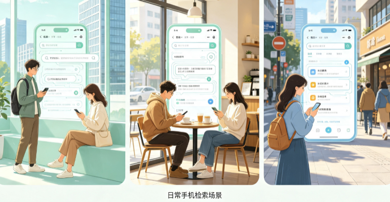 大同区普通人日常手机使用场景拆解：GEO 与 AI 优化如何改变信息检索体验
